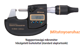 Mitutoyo Nagypontosságú ABSOLUTE Digimatic mikrométer